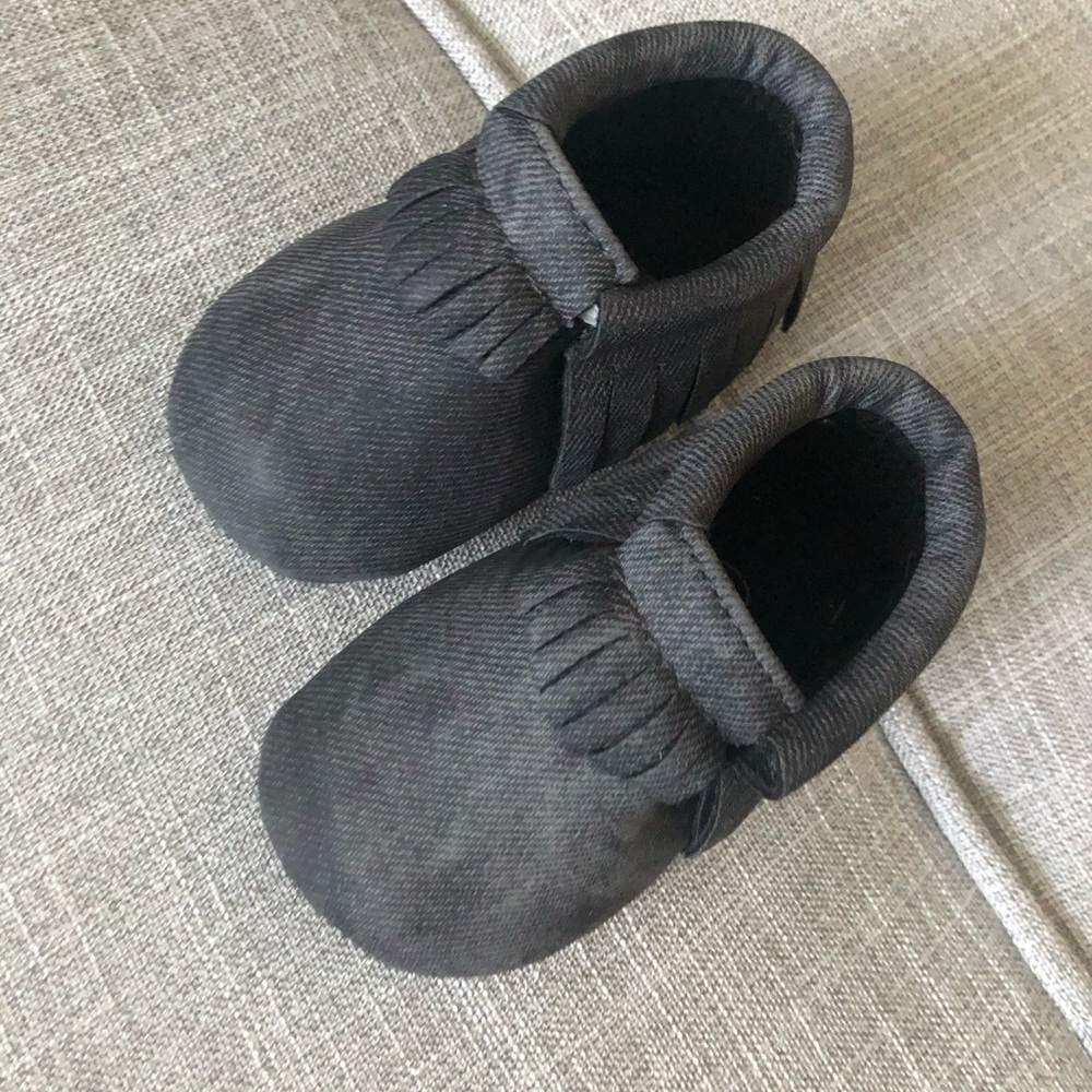 Size 1 baby moccasins